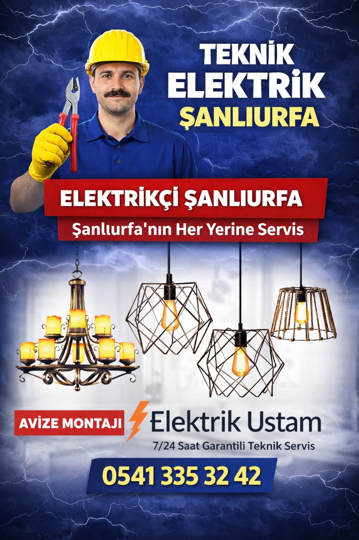 Şanlıurfa avize montajı